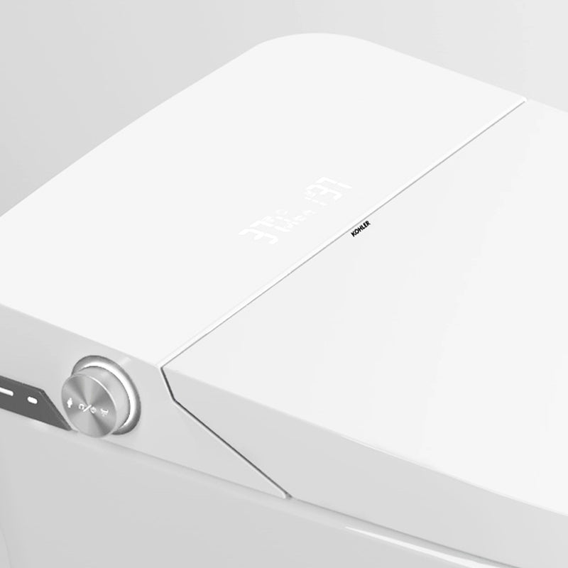 Elongated Floor Standing Bidet in White Smart Bidet with Heated Seat Clearhalo 'Bathroom Remodel & Bathroom Fixtures' 'Bidets' 'Home Improvement' 'home_improvement' 'home_improvement_bidets' 'Toilets & Bidets' 7258703