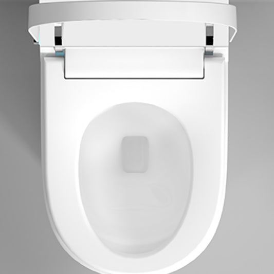Floor Mount Bidet with Elongated Bowl Shape in White Finish Bidet Clearhalo 'Bathroom Remodel & Bathroom Fixtures' 'Bidets' 'Home Improvement' 'home_improvement' 'home_improvement_bidets' 'Toilets & Bidets' 7258710
