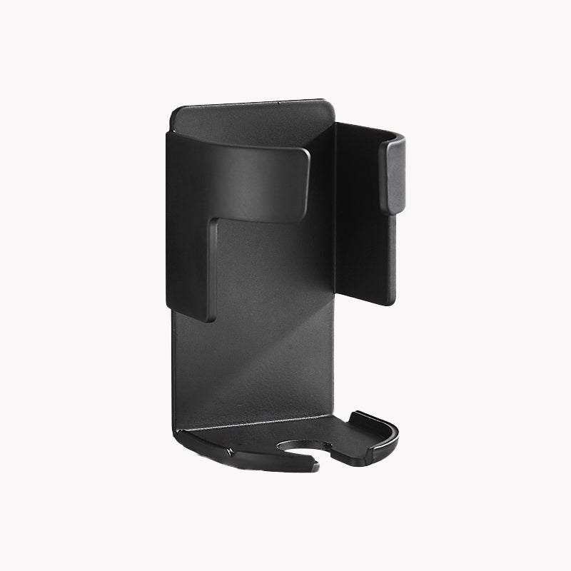 Modern Black/White 4-Piece Bathroom Accessory Set, Toothbrush Holder Black 1 Piece Clearhalo 'Bathroom Hardware Sets' 'Bathroom Hardware' 'Bathroom Remodel & Bathroom Fixtures' 'bathroom_hardware_sets' 'Home Improvement' 'home_improvement' 'home_improvement_bathroom_hardware_sets' 7258718