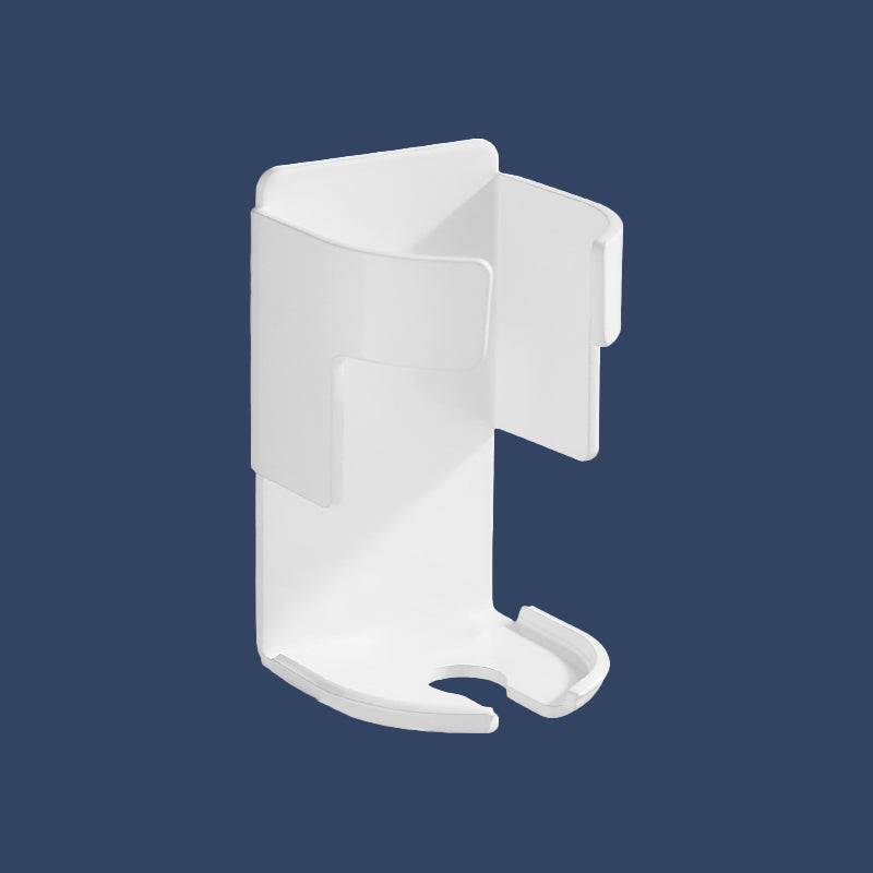 Modern Black/White 4-Piece Bathroom Accessory Set, Toothbrush Holder White 1 Piece Clearhalo 'Bathroom Hardware Sets' 'Bathroom Hardware' 'Bathroom Remodel & Bathroom Fixtures' 'bathroom_hardware_sets' 'Home Improvement' 'home_improvement' 'home_improvement_bathroom_hardware_sets' 7258725