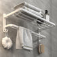 White Bathroom Accessories Hardware Set Modern Bathroom Accessory Kit, Towel Bar Clearhalo 'Bathroom Hardware Sets' 'Bathroom Hardware' 'Bathroom Remodel & Bathroom Fixtures' 'bathroom_hardware_sets' 'Home Improvement' 'home_improvement' 'home_improvement_bathroom_hardware_sets' 7258736