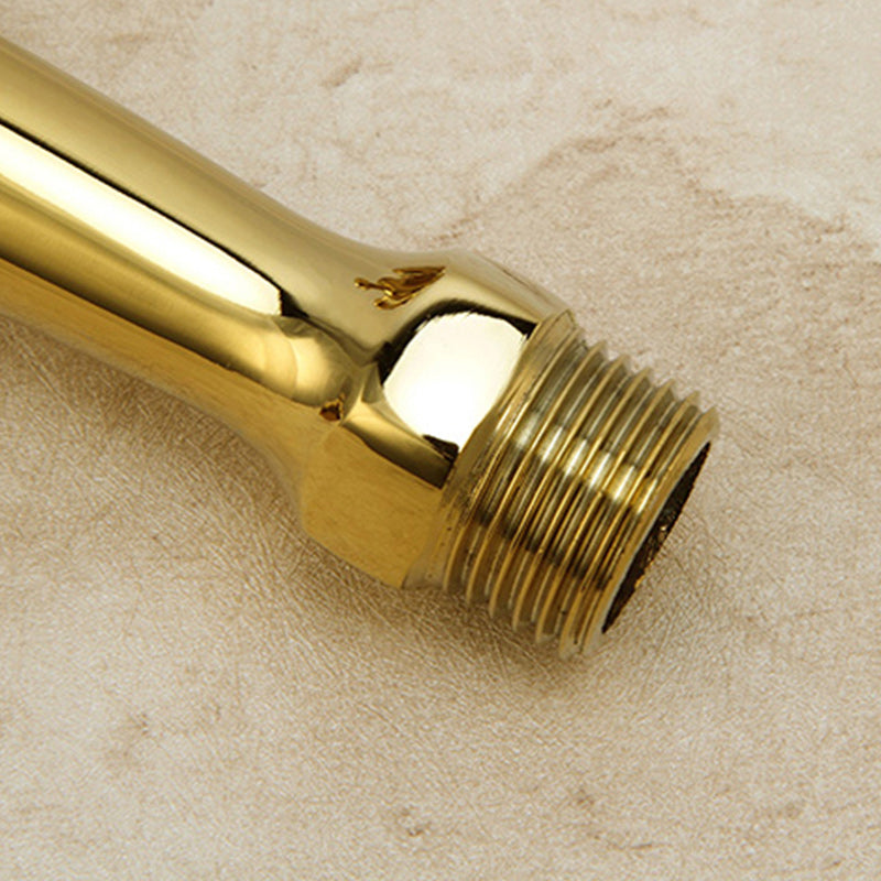 Glam Wall Mounted Bathroom Faucet Cross Handle Low Arc Circular Vessel Faucet Clearhalo 'Bathroom Remodel & Bathroom Fixtures' 'Bathroom Sink Faucets' 'Bathroom Sinks & Faucet Components' 'bathroom_sink_faucets' 'Home Improvement' 'home_improvement' 'home_improvement_bathroom_sink_faucets' 7260060