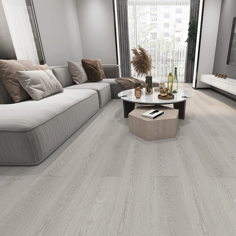 Laminate Flooring Indoor Living Room Waterproof Wooden Laminate Floor Warm Gray Clearhalo 'Flooring 'Home Improvement' 'home_improvement' 'home_improvement_laminate_flooring' 'Laminate Flooring' 'laminate_flooring' Walls and Ceiling' 7260382