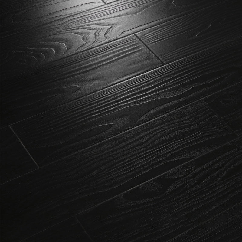 Laminate Flooring Tile Wooden Waterproof Indoor Laminate Floor Distressed Black 279.9 sq ft. - 26 Pieces Clearhalo 'Flooring 'Home Improvement' 'home_improvement' 'home_improvement_laminate_flooring' 'Laminate Flooring' 'laminate_flooring' Walls and Ceiling' 7260397