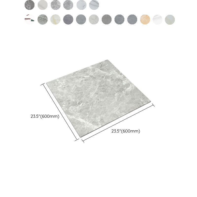 Indoor Vinyl Floor Peel and Stick Square PVC Stain Resistance Vinyl Floor Clearhalo 'Flooring 'Home Improvement' 'home_improvement' 'home_improvement_vinyl_flooring' 'Vinyl Flooring' 'vinyl_flooring' Walls and Ceiling' 7260468