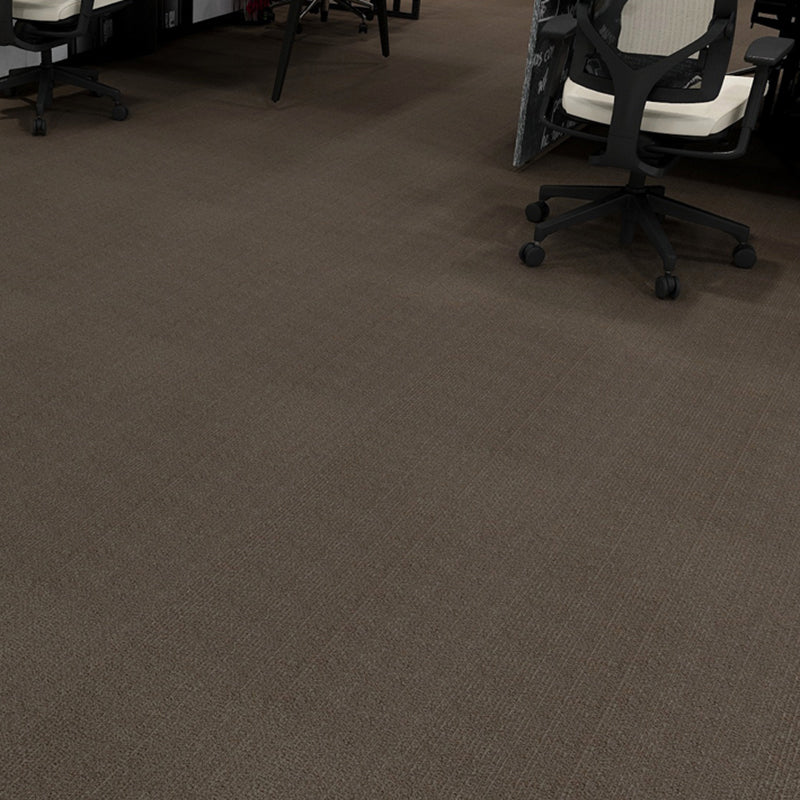 Bedroom Carpet Tiles Solid Color Lever Loop Color Block Carpet Tiles Grey Clearhalo 'Carpet Tiles & Carpet Squares' 'carpet_tiles_carpet_squares' 'Flooring 'Home Improvement' 'home_improvement' 'home_improvement_carpet_tiles_carpet_squares' Walls and Ceiling' 7260473