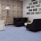 Bedroom Carpet Tiles Solid Color Lever Loop Color Block Carpet Tiles Clearhalo 'Carpet Tiles & Carpet Squares' 'carpet_tiles_carpet_squares' 'Flooring 'Home Improvement' 'home_improvement' 'home_improvement_carpet_tiles_carpet_squares' Walls and Ceiling' 7260490