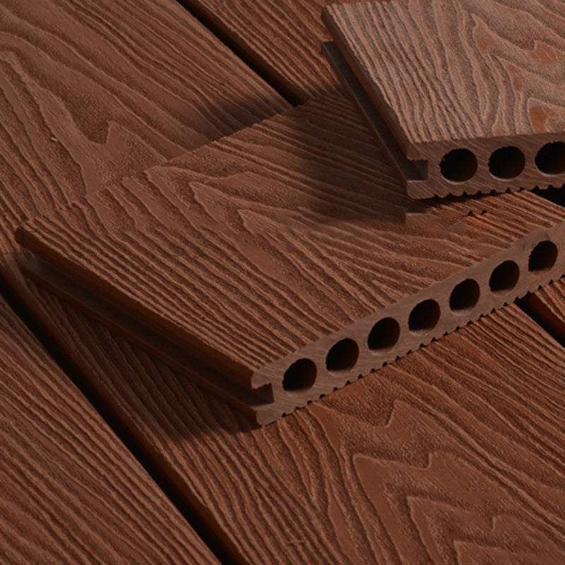 Wire brushed Hardwood Flooring Contemporary Wooden Wall Planks Rosewood Clearhalo 'Flooring 'Hardwood Flooring' 'hardwood_flooring' 'Home Improvement' 'home_improvement' 'home_improvement_hardwood_flooring' Walls and Ceiling' 7260528