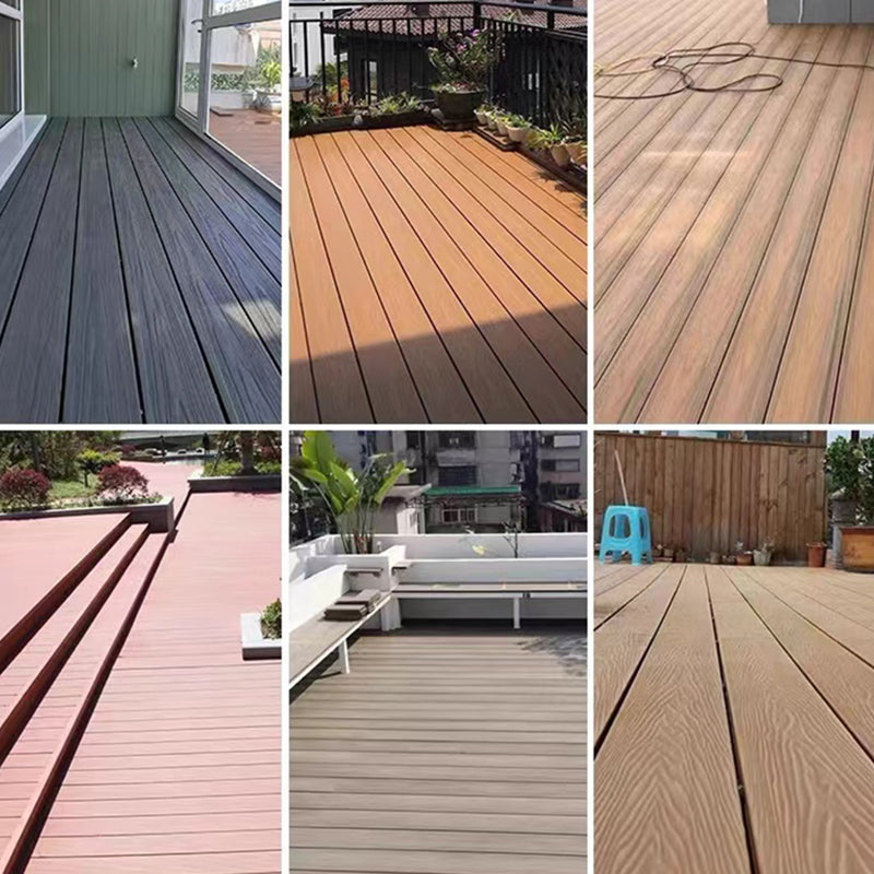 Wire Brushed Wood Flooring Tiles Contemporary Hardwood Deck Tile Clearhalo 'Flooring 'Hardwood Flooring' 'hardwood_flooring' 'Home Improvement' 'home_improvement' 'home_improvement_hardwood_flooring' Walls and Ceiling' 7260547