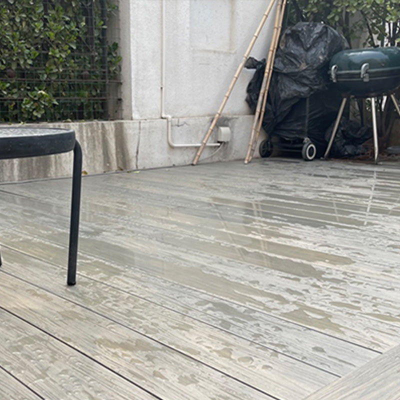 WPC Flooring Modern Style Waterproof Rectangle Texture Effect Nail Flooring Clearhalo 'Flooring 'Hardwood Flooring' 'hardwood_flooring' 'Home Improvement' 'home_improvement' 'home_improvement_hardwood_flooring' Walls and Ceiling' 7260599