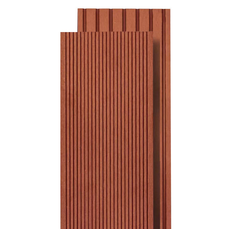 WPC Flooring Modern Style Waterproof Rectangle Texture Effect Nail Flooring Light Red Vertical Grain Clearhalo 'Flooring 'Hardwood Flooring' 'hardwood_flooring' 'Home Improvement' 'home_improvement' 'home_improvement_hardwood_flooring' Walls and Ceiling' 7260610