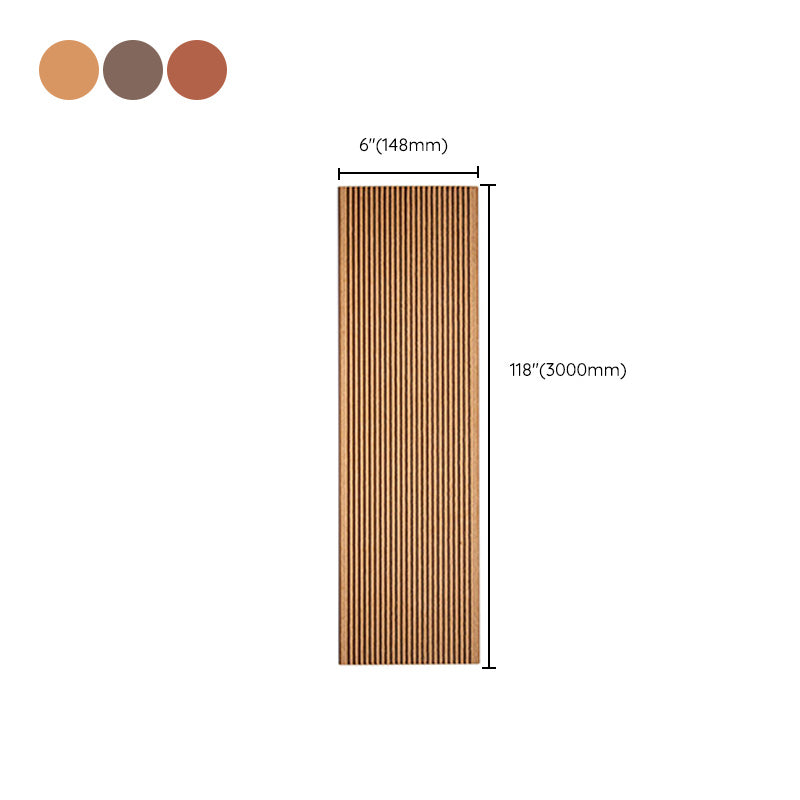 WPC Flooring Modern Style Waterproof Rectangle Texture Effect Nail Flooring Clearhalo 'Flooring 'Hardwood Flooring' 'hardwood_flooring' 'Home Improvement' 'home_improvement' 'home_improvement_hardwood_flooring' Walls and Ceiling' 7260615