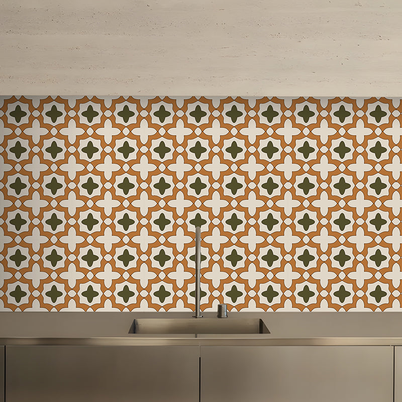 Mosaic Peel & Stick Tile Square Water Resistant Tile for Backsplash Wall 100-Piece Set Clearhalo 'Flooring 'Home Improvement' 'home_improvement' 'home_improvement_peel_stick_blacksplash' 'Peel & Stick Backsplash Tile' 'peel_stick_blacksplash' 'Walls & Ceilings' Walls and Ceiling' 7260618