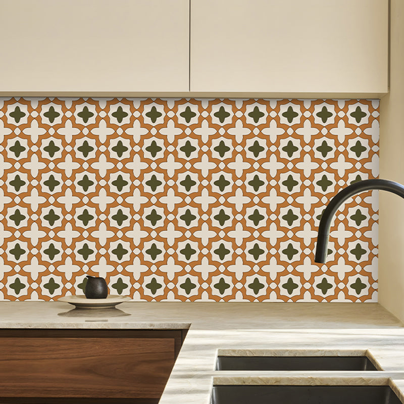 Mosaic Peel & Stick Tile Square Water Resistant Tile for Backsplash Wall Clearhalo 'Flooring 'Home Improvement' 'home_improvement' 'home_improvement_peel_stick_blacksplash' 'Peel & Stick Backsplash Tile' 'peel_stick_blacksplash' 'Walls & Ceilings' Walls and Ceiling' 7260620