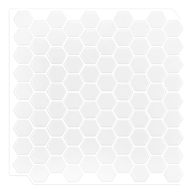 Stain Resistant Peel & Stick Tile Square Mosaic Tile for Kitchen and Bathroom Backsplash Clearhalo 'Flooring 'Home Improvement' 'home_improvement' 'home_improvement_peel_stick_blacksplash' 'Peel & Stick Backsplash Tile' 'peel_stick_blacksplash' 'Walls & Ceilings' Walls and Ceiling' 7260640