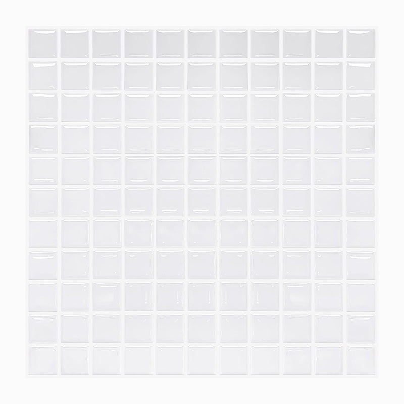 Mosaic Peel & Stick Tile Square Water Resistant Tile for Bathroom Backsplash Clearhalo 'Flooring 'Home Improvement' 'home_improvement' 'home_improvement_peel_stick_blacksplash' 'Peel & Stick Backsplash Tile' 'peel_stick_blacksplash' 'Walls & Ceilings' Walls and Ceiling' 7260668
