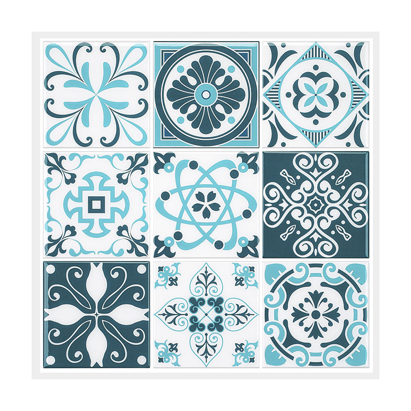 Mosaic Peel & Stick Tile Square Water Resistant Tile for Bathroom Backsplash Clearhalo 'Flooring 'Home Improvement' 'home_improvement' 'home_improvement_peel_stick_blacksplash' 'Peel & Stick Backsplash Tile' 'peel_stick_blacksplash' 'Walls & Ceilings' Walls and Ceiling' 7260671