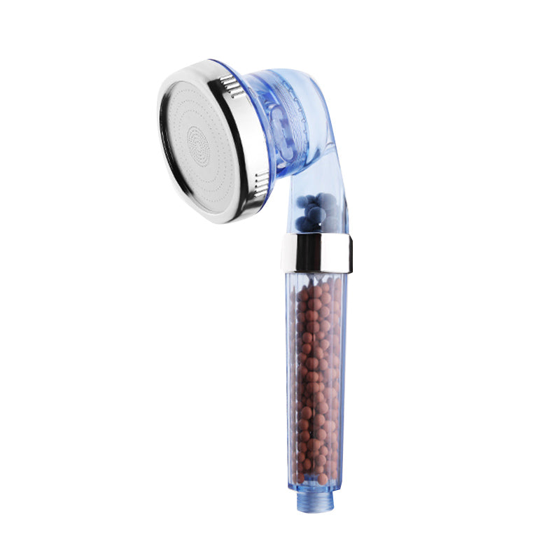 Bathroom Shower Head Plastic Water Filtration Round Handheld Shower Head Clearhalo 'Bathroom Remodel & Bathroom Fixtures' 'Home Improvement' 'home_improvement' 'home_improvement_shower_heads' 'Shower Heads' 'shower_heads' 'Showers & Bathtubs Plumbing' 'Showers & Bathtubs' 7260894