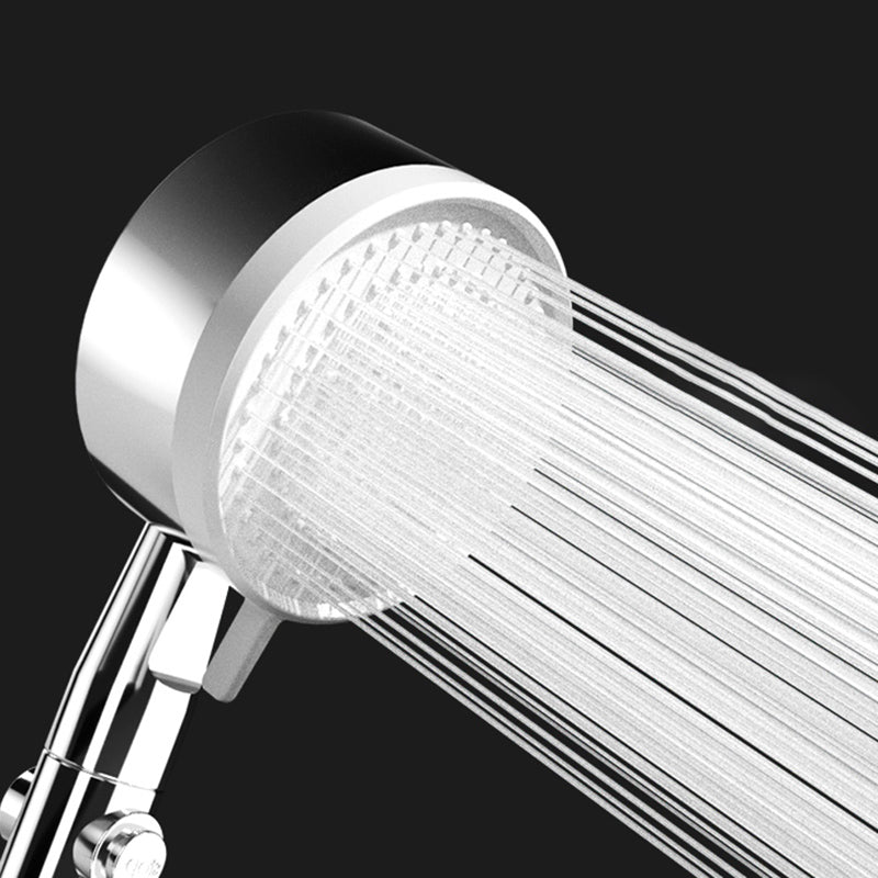 Modern Shower Head Handheld Round Plastic Self-cleaning Shower Head Clearhalo 'Bathroom Remodel & Bathroom Fixtures' 'Home Improvement' 'home_improvement' 'home_improvement_shower_heads' 'Shower Heads' 'shower_heads' 'Showers & Bathtubs Plumbing' 'Showers & Bathtubs' 7260906