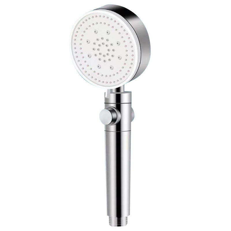 Modern Shower Head Handheld Round Plastic Self-cleaning Shower Head Clearhalo 'Bathroom Remodel & Bathroom Fixtures' 'Home Improvement' 'home_improvement' 'home_improvement_shower_heads' 'Shower Heads' 'shower_heads' 'Showers & Bathtubs Plumbing' 'Showers & Bathtubs' 7260910