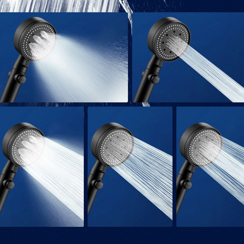 Modern Shower Head Handheld Round Plastic Self-cleaning Shower Head Clearhalo 'Bathroom Remodel & Bathroom Fixtures' 'Home Improvement' 'home_improvement' 'home_improvement_shower_heads' 'Shower Heads' 'shower_heads' 'Showers & Bathtubs Plumbing' 'Showers & Bathtubs' 7260916