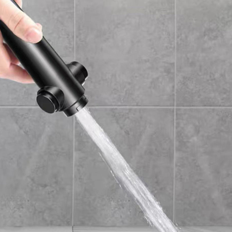 Modern Shower Head Handheld Round Plastic Self-cleaning Shower Head Clearhalo 'Bathroom Remodel & Bathroom Fixtures' 'Home Improvement' 'home_improvement' 'home_improvement_shower_heads' 'Shower Heads' 'shower_heads' 'Showers & Bathtubs Plumbing' 'Showers & Bathtubs' 7260917