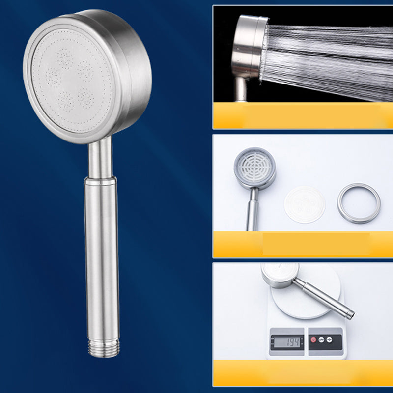 Modern Shower Head Round Handheld Water Filtration Shower Head Hand Shower Clearhalo 'Bathroom Remodel & Bathroom Fixtures' 'Home Improvement' 'home_improvement' 'home_improvement_shower_heads' 'Shower Heads' 'shower_heads' 'Showers & Bathtubs Plumbing' 'Showers & Bathtubs' 7260921