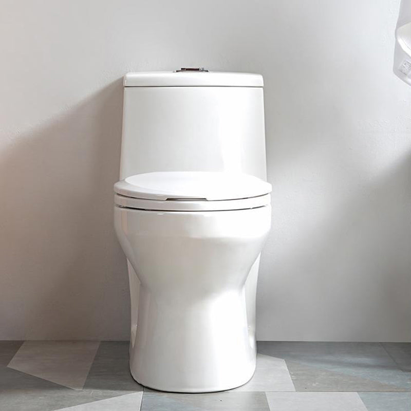 Traditional Ceramic Flush Toilet Gravity Urine Toilet for Bathroom 16" Clearhalo 'Bathroom Remodel & Bathroom Fixtures' 'Home Improvement' 'home_improvement' 'home_improvement_toilets' 'Toilets & Bidets' 'Toilets' 7261239