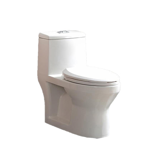 Traditional Ceramic Flush Toilet Gravity Urine Toilet for Bathroom Clearhalo 'Bathroom Remodel & Bathroom Fixtures' 'Home Improvement' 'home_improvement' 'home_improvement_toilets' 'Toilets & Bidets' 'Toilets' 7261242