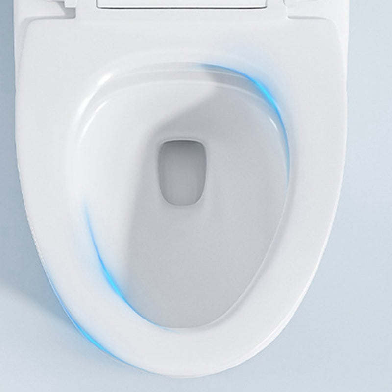 Modern Seat Included Flush Toilet 1-Piece White Urine Toilet for Bathroom Clearhalo 'Bathroom Remodel & Bathroom Fixtures' 'Home Improvement' 'home_improvement' 'home_improvement_toilets' 'Toilets & Bidets' 'Toilets' 7261300