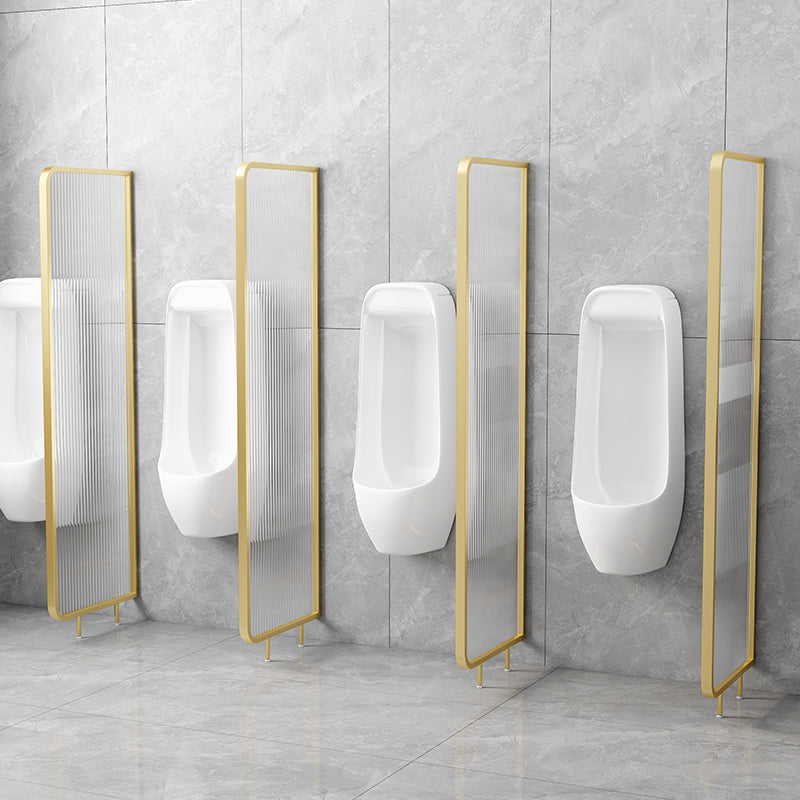 Patterned Bath Fixed Panel Metal Tempered Fixed Glass Panel with Square Hardware Clearhalo 'Bathroom Remodel & Bathroom Fixtures' 'Home Improvement' 'home_improvement' 'home_improvement_shower_tub_doors' 'Shower and Tub Doors' 'shower_tub_doors' 'Showers & Bathtubs' 7261450