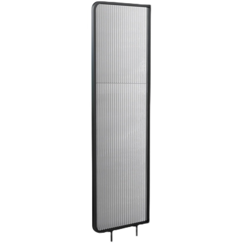 Patterned Bath Fixed Panel Metal Tempered Fixed Glass Panel with Square Hardware Clearhalo 'Bathroom Remodel & Bathroom Fixtures' 'Home Improvement' 'home_improvement' 'home_improvement_shower_tub_doors' 'Shower and Tub Doors' 'shower_tub_doors' 'Showers & Bathtubs' 7261456