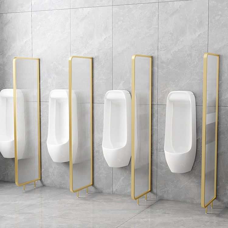 Patterned Bath Fixed Panel Metal Tempered Fixed Glass Panel with Square Hardware Clearhalo 'Bathroom Remodel & Bathroom Fixtures' 'Home Improvement' 'home_improvement' 'home_improvement_shower_tub_doors' 'Shower and Tub Doors' 'shower_tub_doors' 'Showers & Bathtubs' 7261464