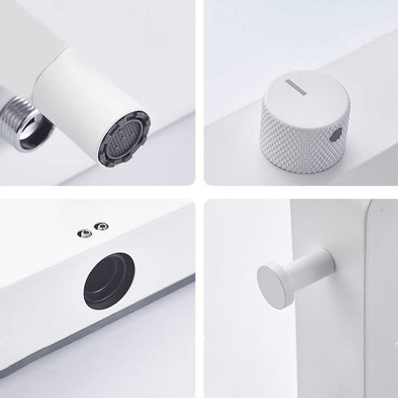 Modern Shower Faucet Stainless Steel Slide Bar Included Shower Trim Clearhalo 'Bathroom Remodel & Bathroom Fixtures' 'Home Improvement' 'home_improvement' 'home_improvement_shower_faucets' 'Shower Faucets & Systems' 'shower_faucets' 'Showers & Bathtubs Plumbing' 'Showers & Bathtubs' 7264738