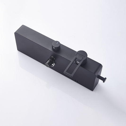 Modern Shower Faucet Stainless Steel Slide Bar Included Shower Trim Clearhalo 'Bathroom Remodel & Bathroom Fixtures' 'Home Improvement' 'home_improvement' 'home_improvement_shower_faucets' 'Shower Faucets & Systems' 'shower_faucets' 'Showers & Bathtubs Plumbing' 'Showers & Bathtubs' 7264740