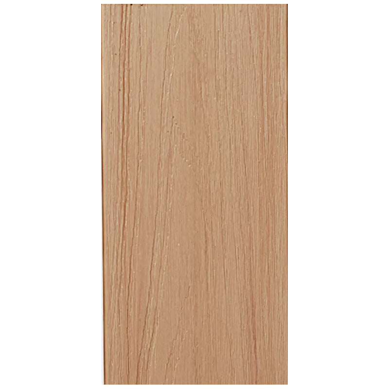 WPC Outdoor Flooring Modern Style Waterproof Rectangle Texture Effect Nail Flooring Natural Straight Wood Grain Clearhalo 'Flooring 'Hardwood Flooring' 'hardwood_flooring' 'Home Improvement' 'home_improvement' 'home_improvement_hardwood_flooring' Walls and Ceiling' 7265963