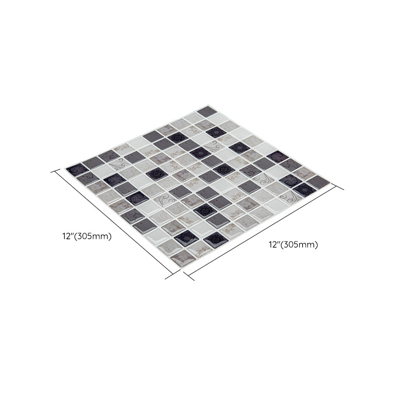 Plastic Peel & Stick Subway Tile Modern Simple Subway Tile Wallpaper Clearhalo 'Flooring 'Home Improvement' 'home_improvement' 'home_improvement_peel_stick_blacksplash' 'Peel & Stick Backsplash Tile' 'peel_stick_blacksplash' 'Walls & Ceilings' Walls and Ceiling' 7266096