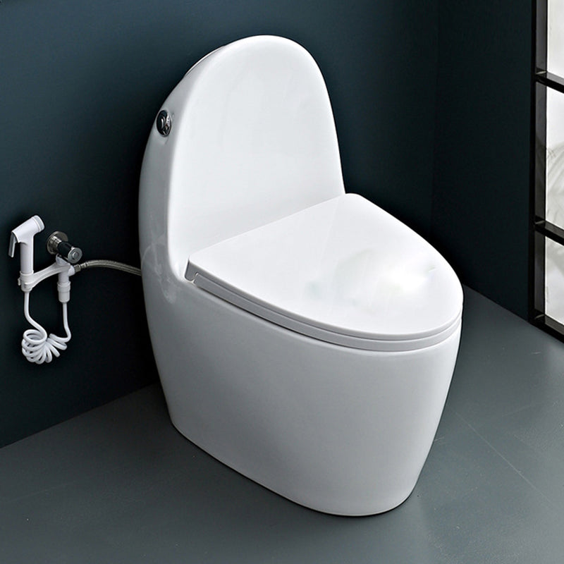 Modern Floor Mount Flush Toilet White Urine Toilet with Seat for Bathroom Clearhalo 'Bathroom Remodel & Bathroom Fixtures' 'Home Improvement' 'home_improvement' 'home_improvement_toilets' 'Toilets & Bidets' 'Toilets' 7266513