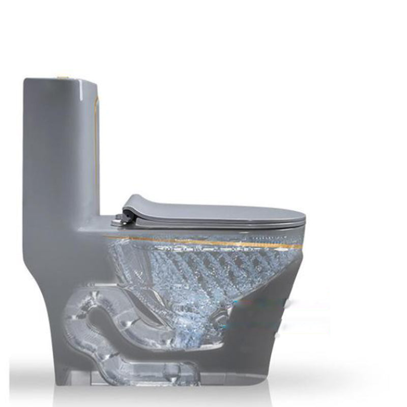 Traditional Ceramic Flush Toilet Siphon Jet Urine Toilet for Bathroom Clearhalo 'Bathroom Remodel & Bathroom Fixtures' 'Home Improvement' 'home_improvement' 'home_improvement_toilets' 'Toilets & Bidets' 'Toilets' 7266586