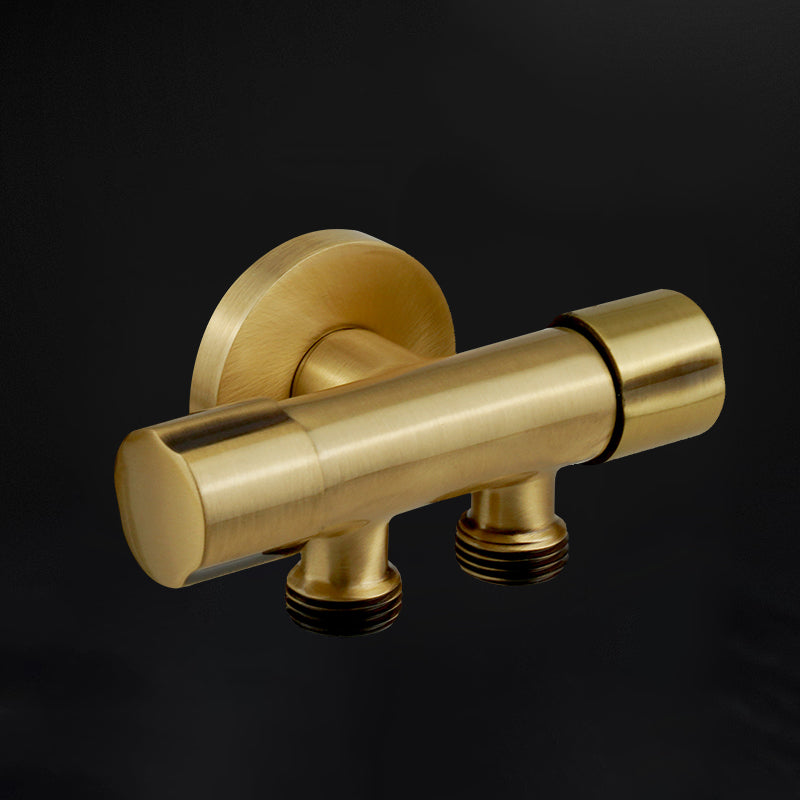 Traditional Style Shower Head in Brass Single Spray Wall-Mount Showerhead Clearhalo 'Bathroom Remodel & Bathroom Fixtures' 'Home Improvement' 'home_improvement' 'home_improvement_shower_heads' 'Shower Heads' 'shower_heads' 'Showers & Bathtubs Plumbing' 'Showers & Bathtubs' 7268679