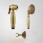 Traditional Style Shower Head in Brass Single Spray Wall-Mount Showerhead Clearhalo 'Bathroom Remodel & Bathroom Fixtures' 'Home Improvement' 'home_improvement' 'home_improvement_shower_heads' 'Shower Heads' 'shower_heads' 'Showers & Bathtubs Plumbing' 'Showers & Bathtubs' 7268682
