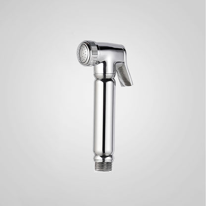 Traditional Style Shower Head in Brass Single Spray Wall-Mount Showerhead Chrome Handheld Shower Clearhalo 'Bathroom Remodel & Bathroom Fixtures' 'Home Improvement' 'home_improvement' 'home_improvement_shower_heads' 'Shower Heads' 'shower_heads' 'Showers & Bathtubs Plumbing' 'Showers & Bathtubs' 7268684