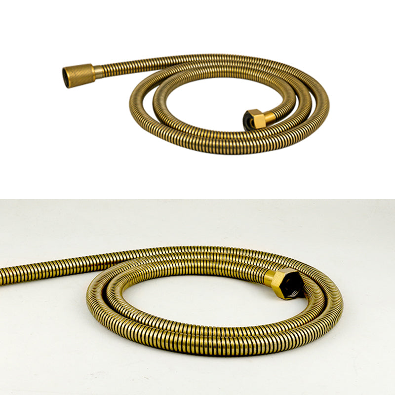 Traditional Style Shower Head in Brass Single Spray Wall-Mount Showerhead Clearhalo 'Bathroom Remodel & Bathroom Fixtures' 'Home Improvement' 'home_improvement' 'home_improvement_shower_heads' 'Shower Heads' 'shower_heads' 'Showers & Bathtubs Plumbing' 'Showers & Bathtubs' 7268689