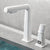 Modern Centerset Faucet Solid Color Single Hole Vessel Sink Bathroom Faucet White Clearhalo 'Bathroom Remodel & Bathroom Fixtures' 'Bathroom Sink Faucets' 'Bathroom Sinks & Faucet Components' 'bathroom_sink_faucets' 'Home Improvement' 'home_improvement' 'home_improvement_bathroom_sink_faucets' 7268733