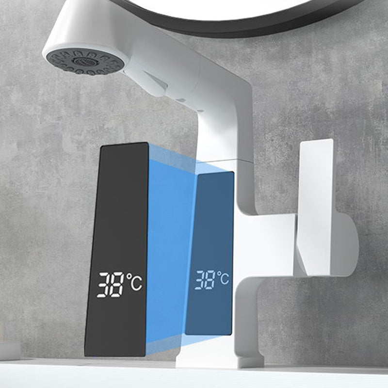 Classic Centerset Faucet Single Handle Solid Color Centerset Bathroom Sink Faucet Clearhalo 'bathroom_sink_faucets' 'Conjunta de Baño y Conjunta de Grifo' 'Coronamiento de Baño y Dispositivo de Baño' 'Grifo del lavabo del baño' 'Hogar' 'home_improvement' 'home_improvement_bathroom_sink_faucets' 'Mejoras para el hogar' 7268753