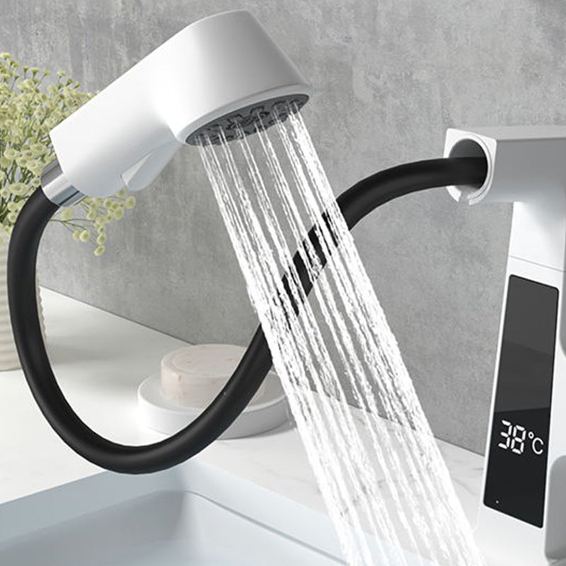 Classic Centerset Faucet Single Handle Solid Color Centerset Bathroom Sink Faucet Clearhalo 'bathroom_sink_faucets' 'Conjunta de Baño y Conjunta de Grifo' 'Coronamiento de Baño y Dispositivo de Baño' 'Grifo del lavabo del baño' 'Hogar' 'home_improvement' 'home_improvement_bathroom_sink_faucets' 'Mejoras para el hogar' 7268754