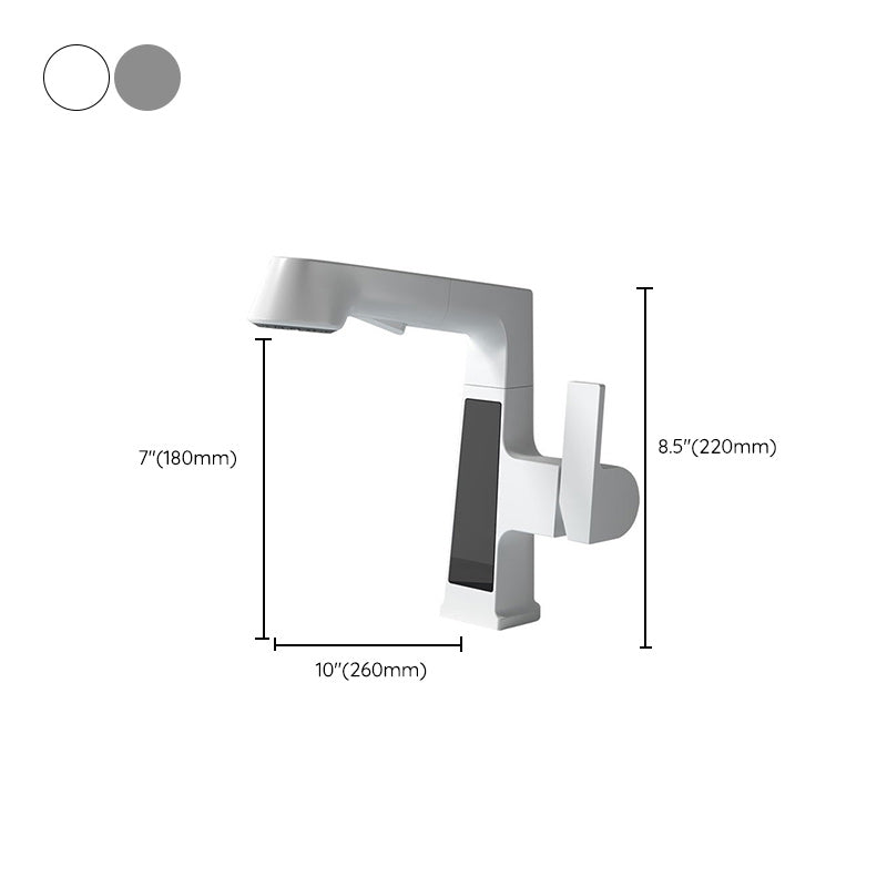 Classic Centerset Faucet Single Handle Solid Color Centerset Bathroom Sink Faucet Clearhalo 'bathroom_sink_faucets' 'Conjunta de Baño y Conjunta de Grifo' 'Coronamiento de Baño y Dispositivo de Baño' 'Grifo del lavabo del baño' 'Hogar' 'home_improvement' 'home_improvement_bathroom_sink_faucets' 'Mejoras para el hogar' 7268757