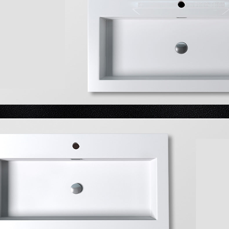 Modern Bathroom Sink Man Made Rock Rectangular Vessel Bathroom Sink with Pop-Up Drain Clearhalo 'Bathroom Remodel & Bathroom Fixtures' 'Bathroom Sinks & Faucet Components' 'Bathroom Sinks' 'bathroom_sink' 'Home Improvement' 'home_improvement' 'home_improvement_bathroom_sink' 7268850