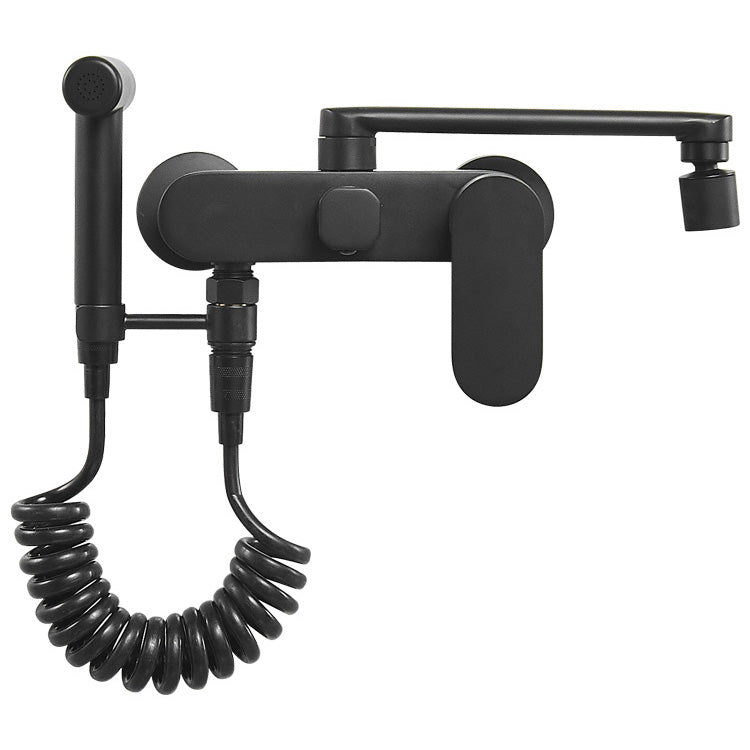 Metal Bath Faucet Trim Contemporary Lever Handle Tub Faucet Trim Clearhalo 'Bathroom Remodel & Bathroom Fixtures' 'Bathtub Faucets' 'bathtub_faucets' 'Home Improvement' 'home_improvement' 'home_improvement_bathtub_faucets' 7269028