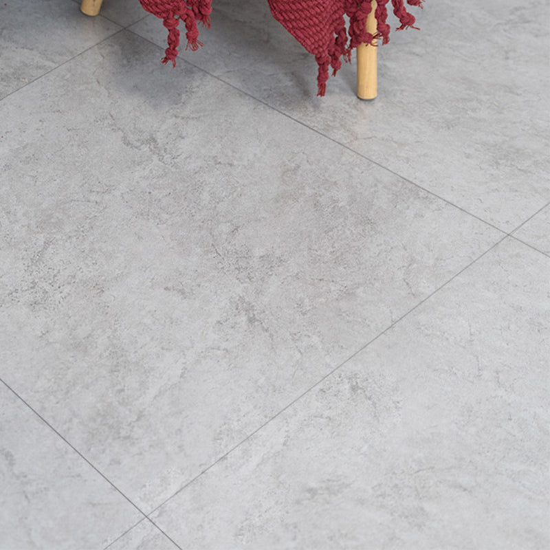 Modern Vinyl Tile Plastic Peel and Stick Marble Look Fade Resistant Tile Flooring Dark Gray Clearhalo 'Flooring 'Home Improvement' 'home_improvement' 'home_improvement_vinyl_flooring' 'Vinyl Flooring' 'vinyl_flooring' Walls and Ceiling' 7269134
